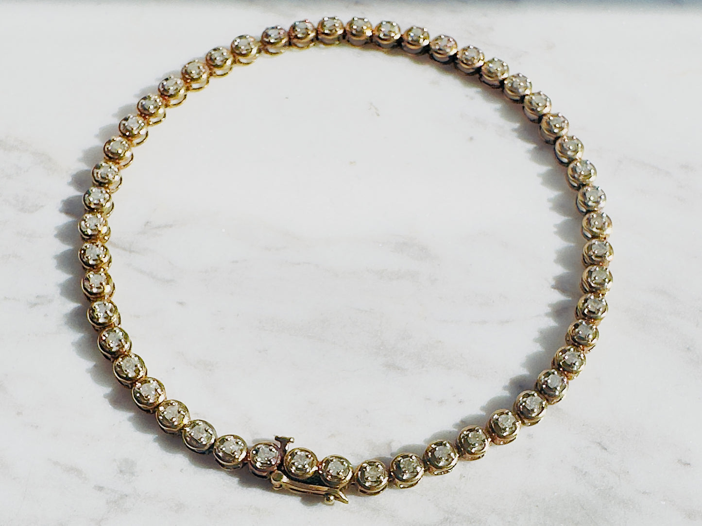 Diamond 9 Carat 'Tennis Bracelet'
