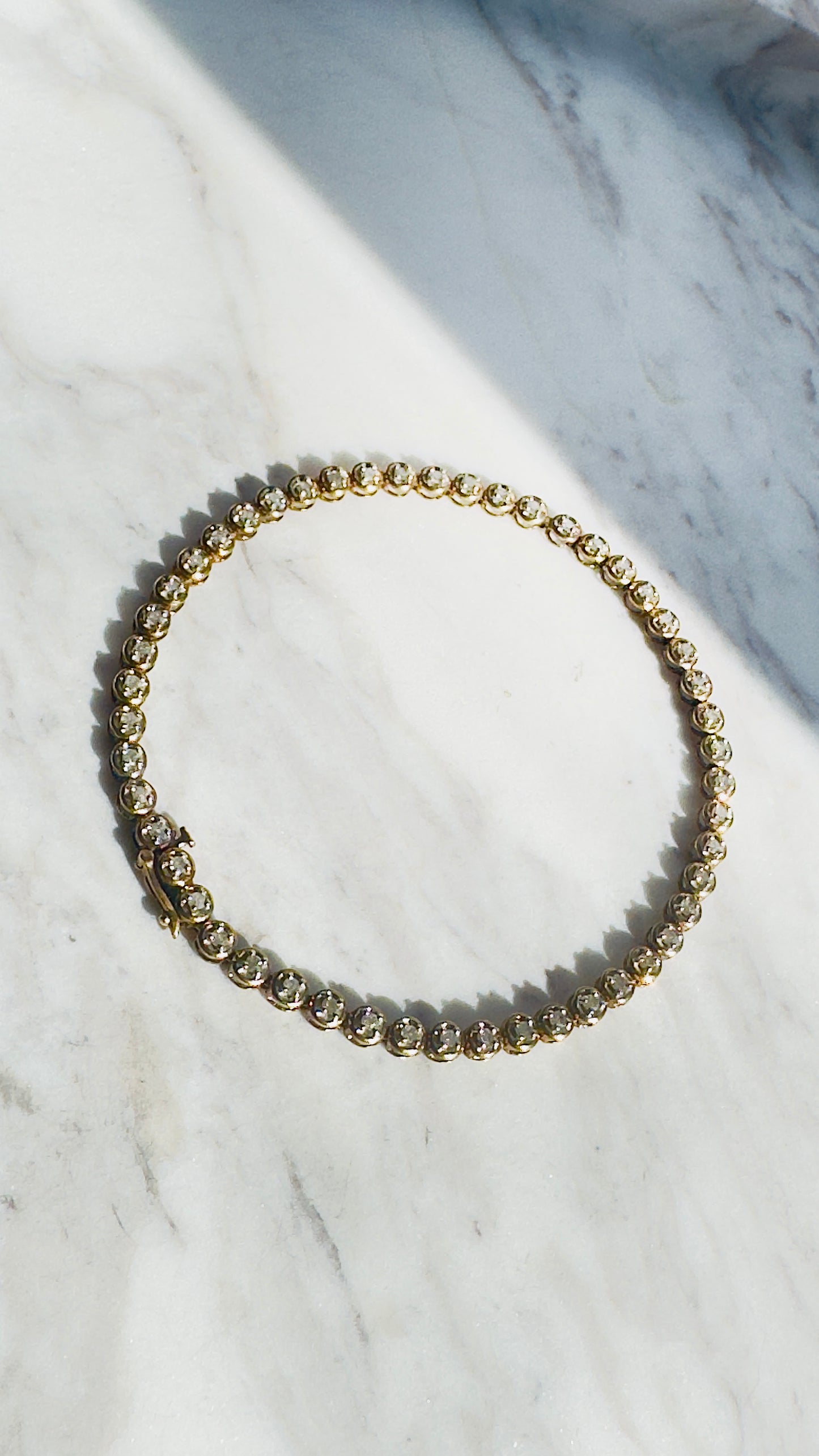 Diamond 9 Carat 'Tennis Bracelet'