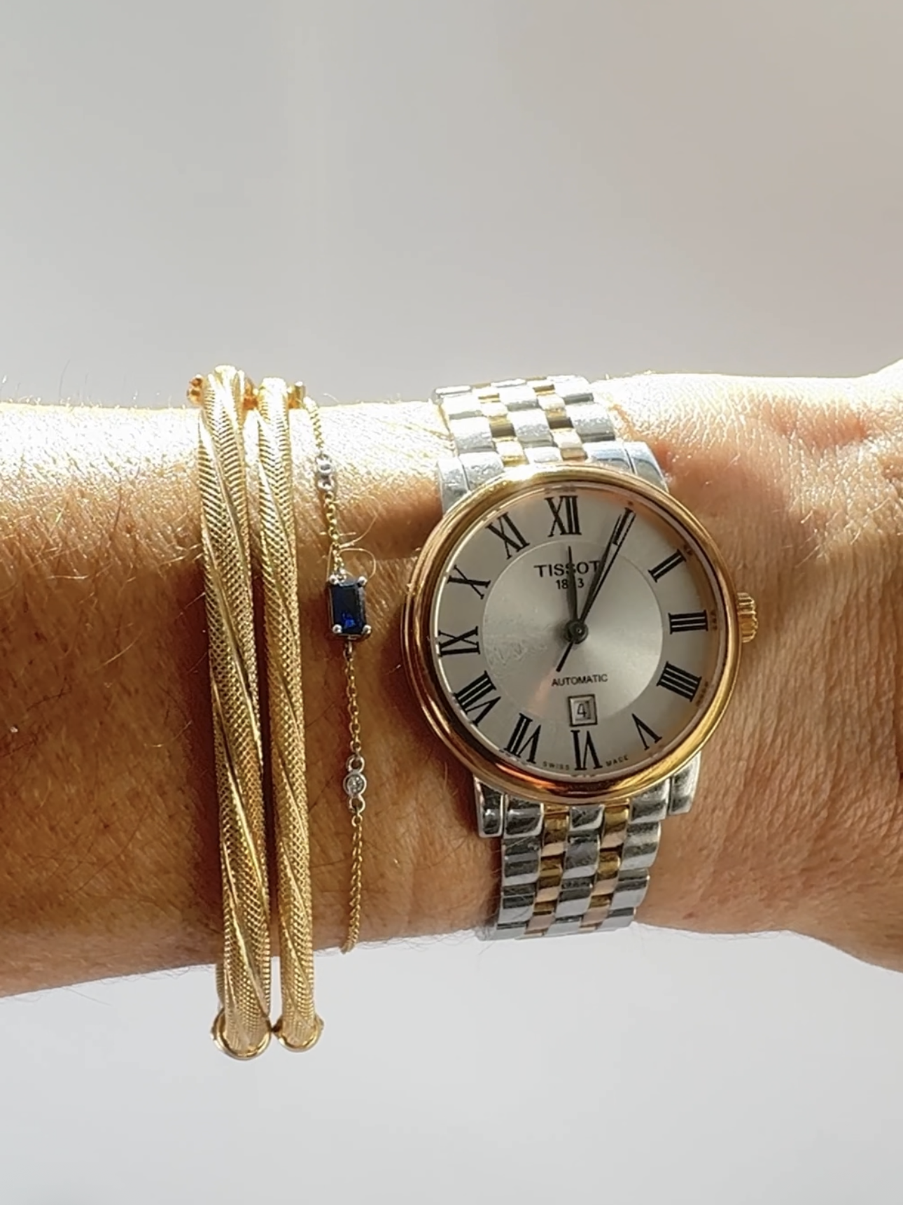 9 Carat Gold Engraved Bracelet - No2