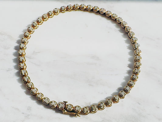 Diamond 9 Carat 'Tennis Bracelet'