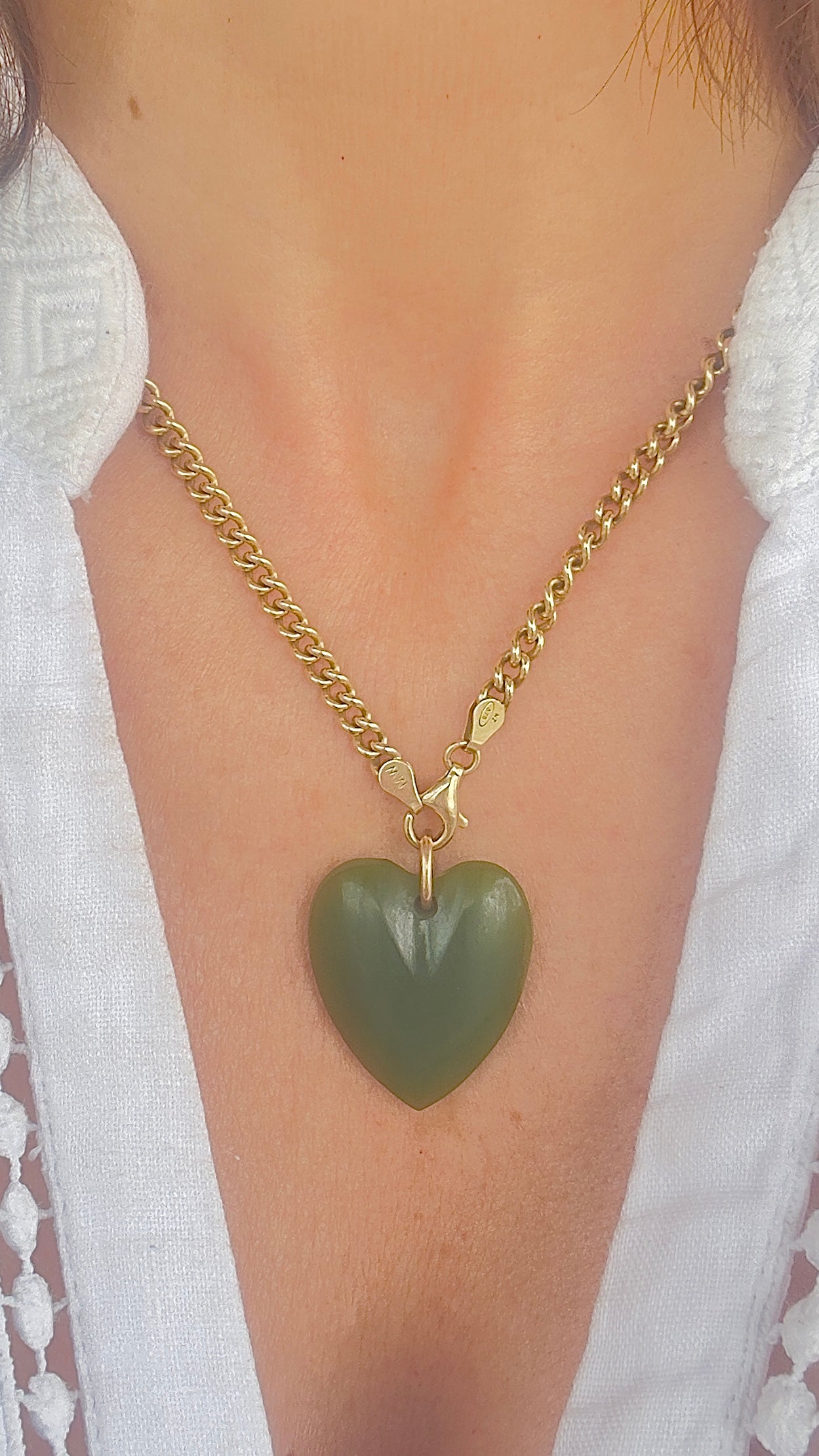 No.1 Vintage Hei Manawa (Heart Pendant)