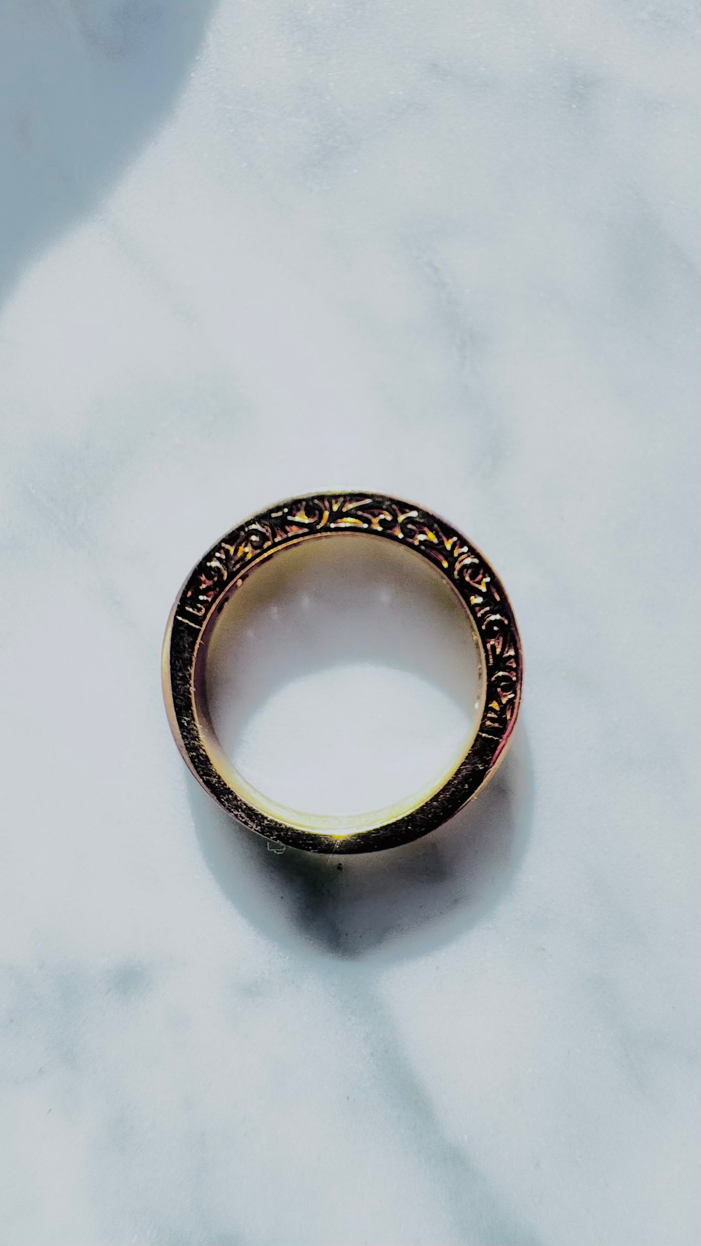 Classic 18 Carat Rose Gold Diamond Channel Set Ring